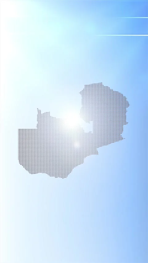 Zambia Map Opener Stock Footage 276974188