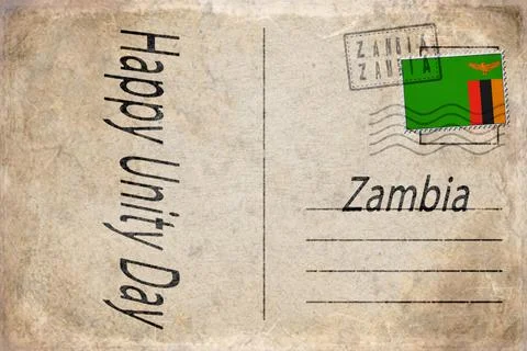 Zambia Unity Day Background Stock Photos