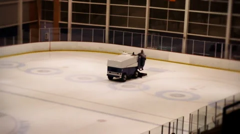 Zamboni 2 Stock Footage