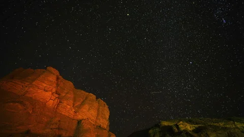 Zanda Clay Forest Starry Night Galaxy Timelapse Tibet Stock Footage 339880066