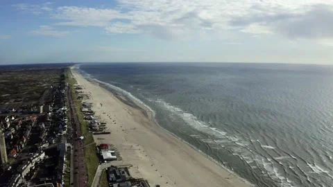 Zandvoort Drone Stock Footage 132789264