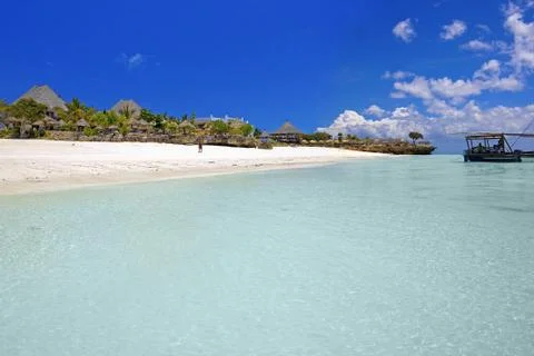 Zanzibar beach Stock Photos