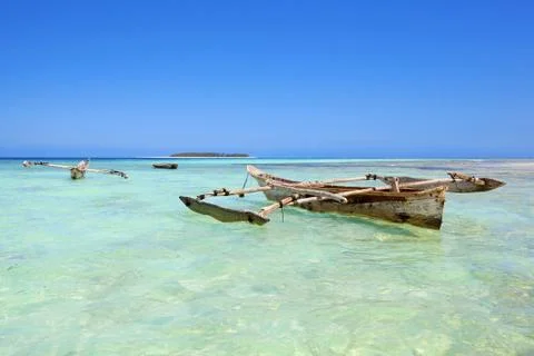 Zanzibar beach Stock Photos