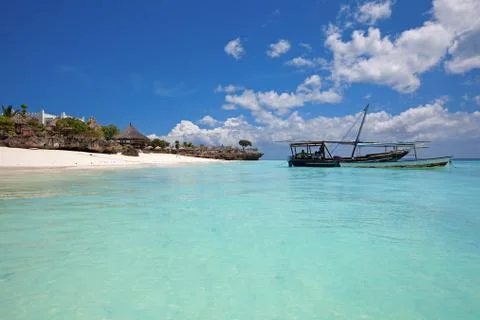 Zanzibar beach Stock Photos