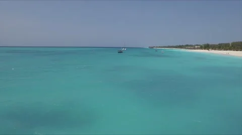 Zanzibar Beach shot  Stock Footage 67491226