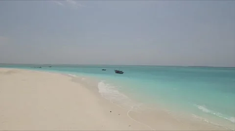 Zanzibar beach shot1 Video stock 67519299