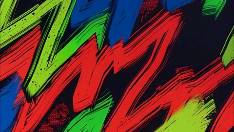 Zap Bolt Motion FX Comic-Inspired Neon Shock Animation Loop Video stock 315164075