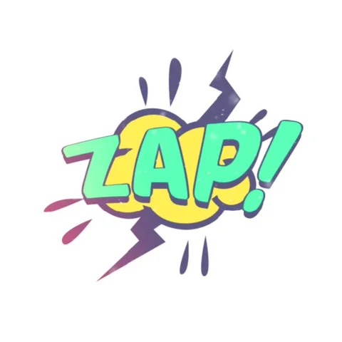 Zap Comic Bubble Stock Footage 259212574