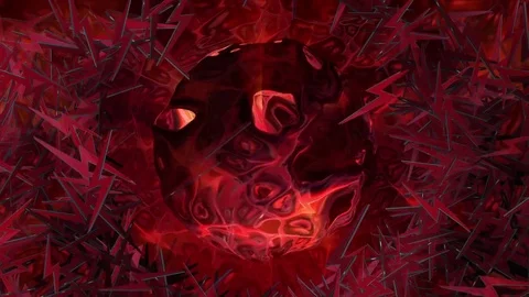 Zap (Thunder) Particles VJ Loop 動画素材 71041634