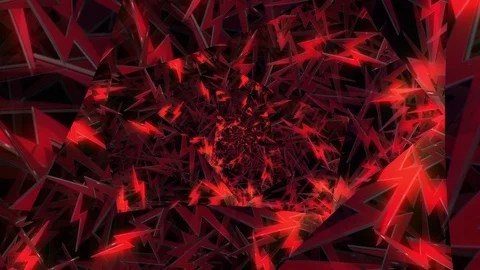 Zap (Thunder) Particles VJ Loop Stock-Footage 71041867