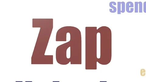 Zap Word Cloud Animated On White Background Stock Footage 107244414