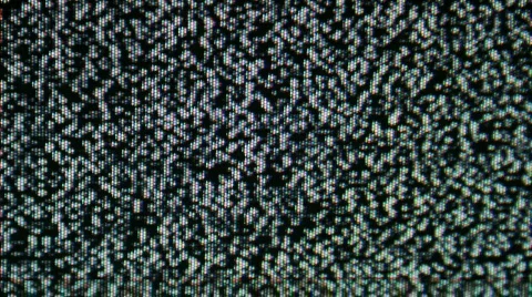 Zapping and TV Snow Stock Footage 664659
