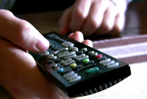 Zapping NTSC PAL &amp; HD Available Video stock 299831