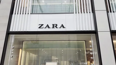 ZARA fashion store at Halifax. A Galicia... | Stock Video | Pond5