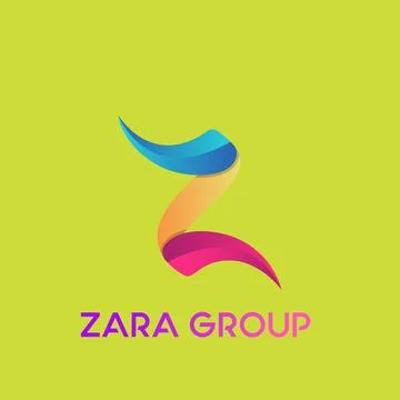 Zara group vector logo Stock Illustration