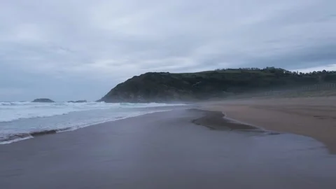 Zarautz Stock Footage 195436527