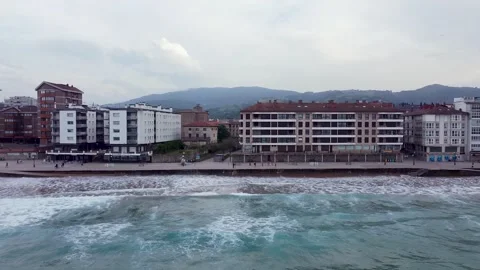 Zarautz Stock Footage 195452465