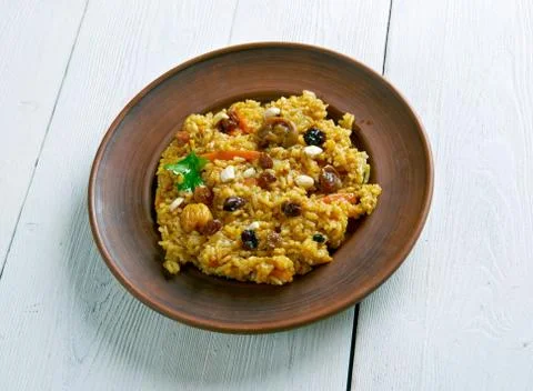 Zarda Pulao Stock Photos
