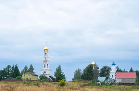 Zavidovo Temple Complex. Stock Photos