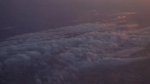 ZB '14 RX100 - Dusk Clouds 2 Stockbeeldmateriaal 44634449