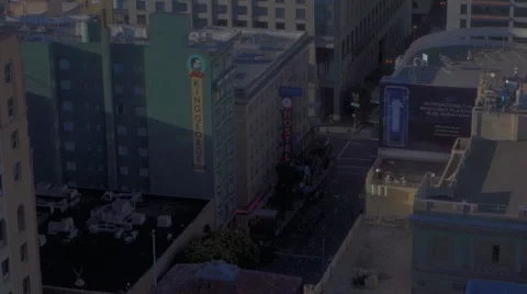 ZB '14 RX100 - San Francisco City View 2 Video stock 44575853