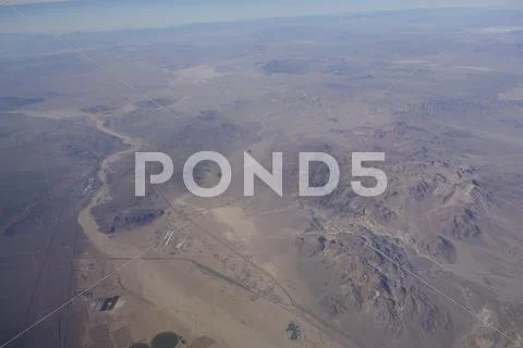 ZB RX100 - Desert Aerial 2 Stock Photos