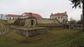 Zbarazh Castle in western Ukraine HD Footage