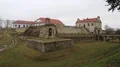 Zbarazh Castle in western Ukraine HD Footage