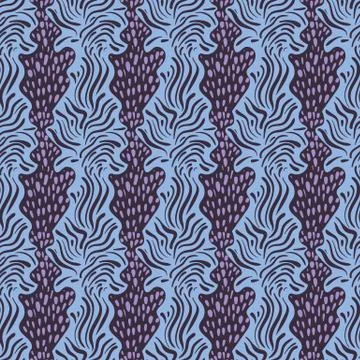 Zebra and leopard print seamless vector pattern Stock Illustration