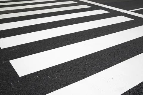 Zebra crossing background Foto stock