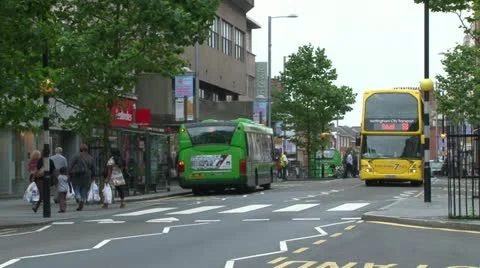Zebra Crossing Stock Footage 18009175