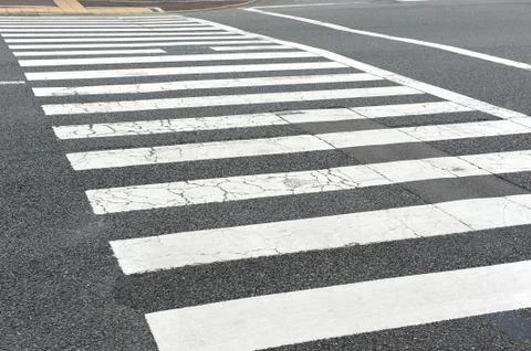 Zebra crossing Stock Photos