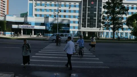 Zebra crossing Stock Photos
