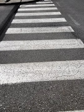 A Zebra Crossing Stockfoto's