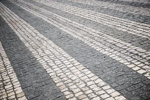 Zebra crossing view 스톡 사진