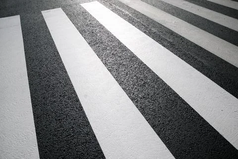 Zebra crossing view 스톡 사진