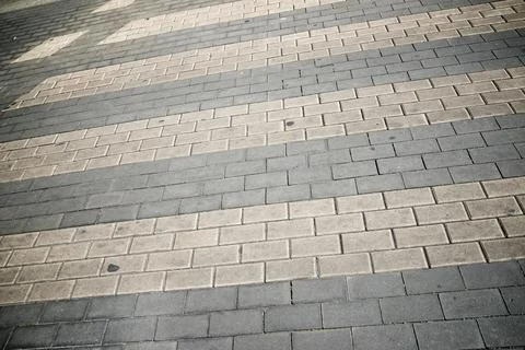 Zebra crossing view 스톡 사진
