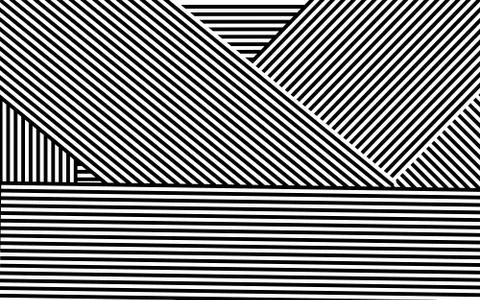 Zebra Design Black and White Stripes Vector Stock Illustration