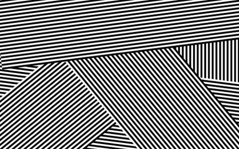 Zebra Design Black and White Stripes Vector Illustrazione stock