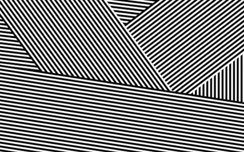 Zebra Design Black and White Stripes Vector 스톡 일러스트