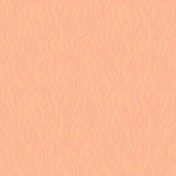 Zebra fur seamless pattern with color of the year 2024 Peach. Texture of stri Stock Illustration