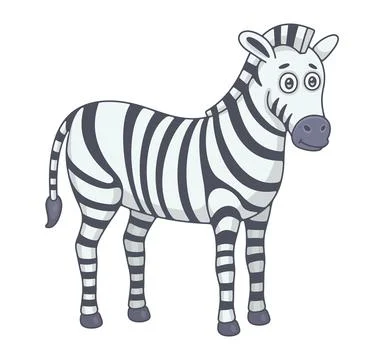 Zebra icon Stock Illustration
