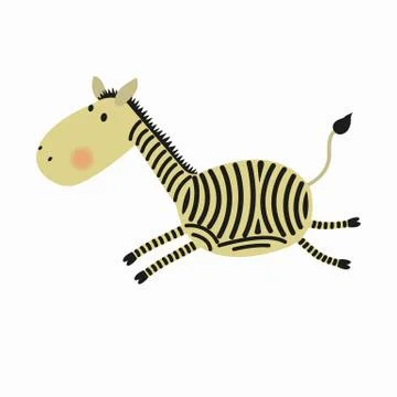 Zebra Stock Illustration