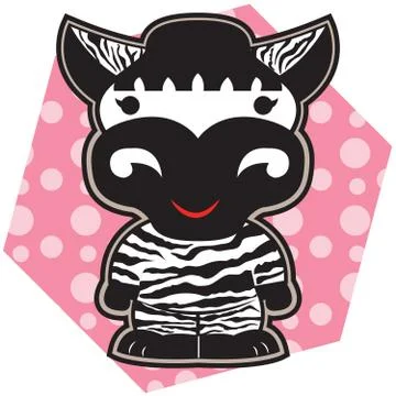 Zebra Stock Illustration