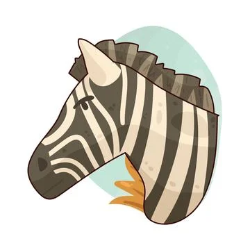 Zebra illustration Stock Illustration
