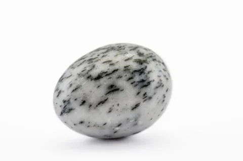 Zebra jasper egg Stock Photos