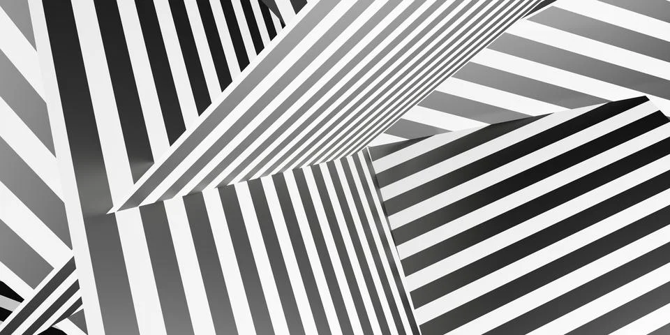 Zebra pattern background parallel lines diagonal background black and white 3 Stock-Illustration