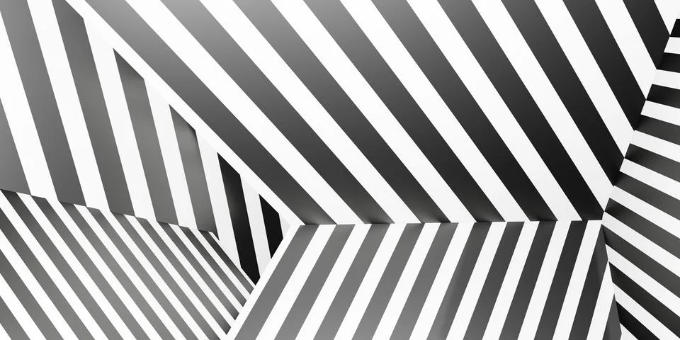 Zebra pattern background parallel lines diagonal background black and white 3 Stock Illustration
