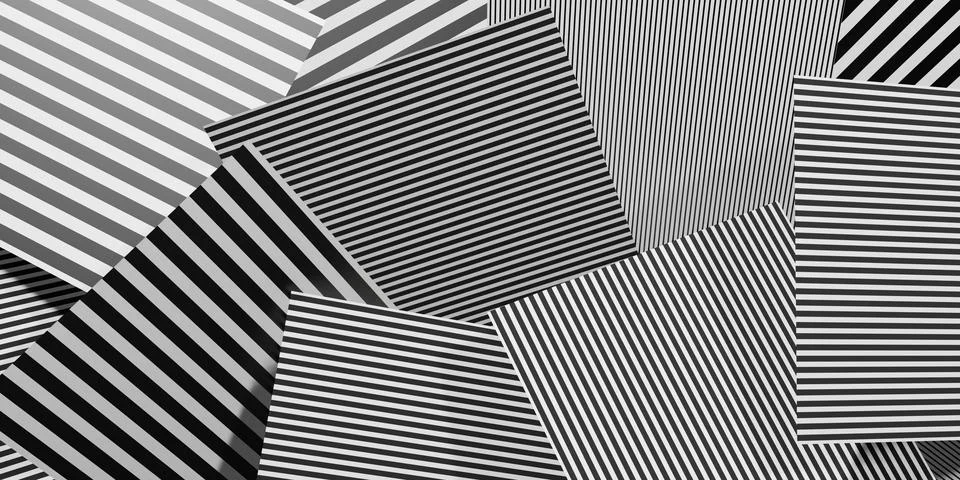 Zebra pattern background parallel lines diagonal background black and white 3 Stock Illustration