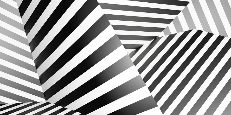Zebra pattern background parallel lines diagonal background black and white 3 Stock Illustration